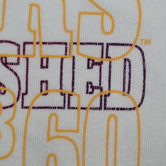 Jansport LSU-Tiger Fleece Sweater Womens Small 18x23 White - Picture 15 of 15